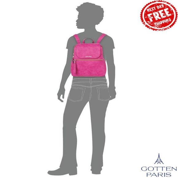 Calvin Klein Garnet Backpack Daffodil Women's Bag - Picture 8 of 8